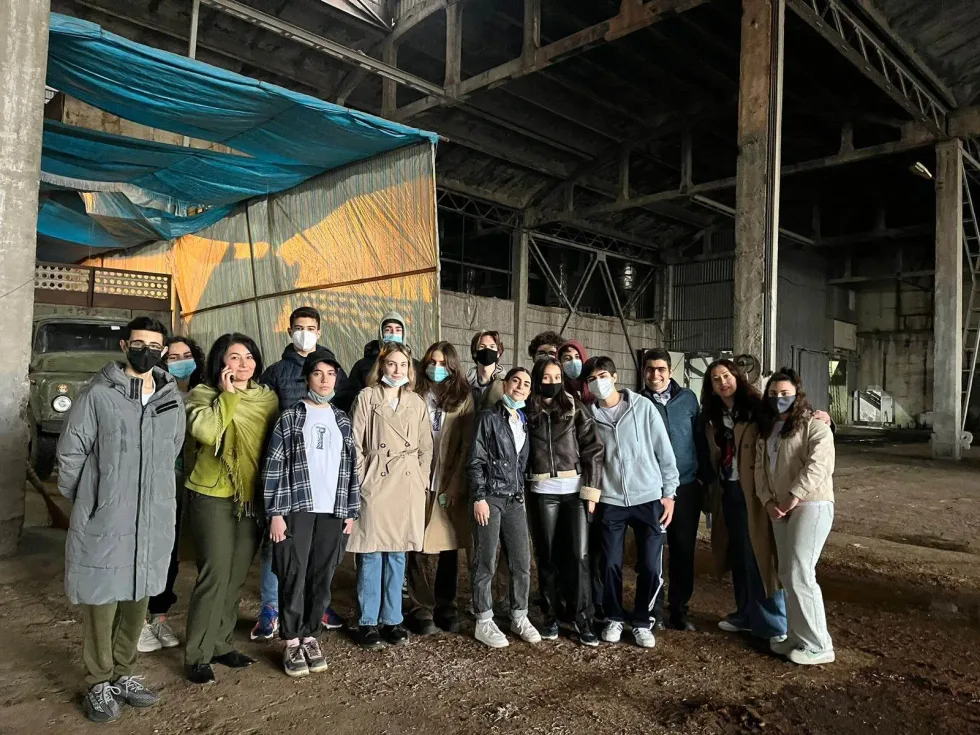 Դիպլոմային ծրագրի ուսանողների այցը Բյուրեղավանի կոմպոստացման կայան և Աբովյանի սնկի աճեցման ջերմոց